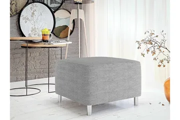 Kintore Fotpall 56 cm Light grey/Dark grey - Products - Möbler - Fåtölj & stolar - Pall & puff - Fotpallar