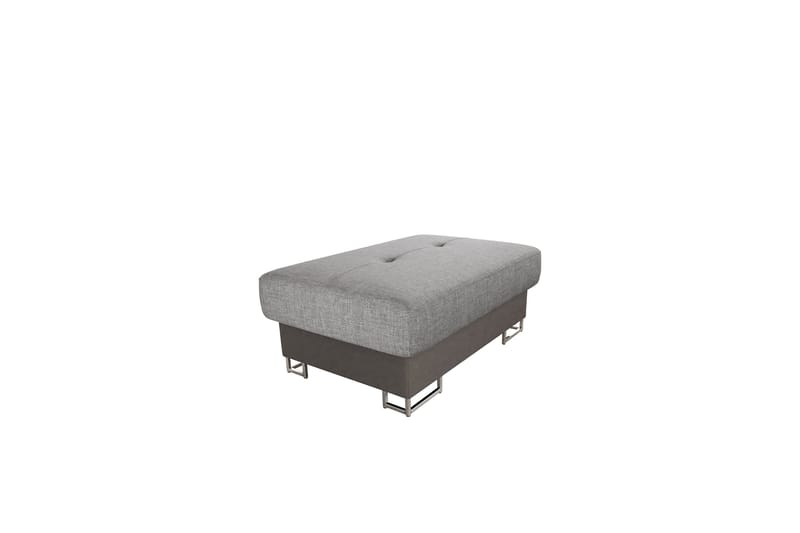 Reginia Fotpall 104 cm - Mörkgrå/Grå - Products - Möbler - Fåtölj & stolar - Pall & puff - Fotpallar
