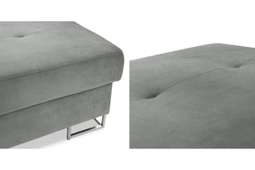 Reginia Fotpall 104 cm - Svart - Products - Möbler - Fåtölj & stolar - Pall & puff - Fotpallar