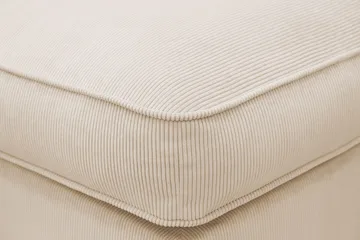 Rossita lyx Fotpall - Beige Manchester - Products - Möbler - Fåtölj & stolar - Pall & puff - Fotpallar