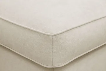 Rossita lyx Fotpall - Beige Tyg - Products - Möbler - Fåtölj & stolar - Pall & puff - Fotpallar