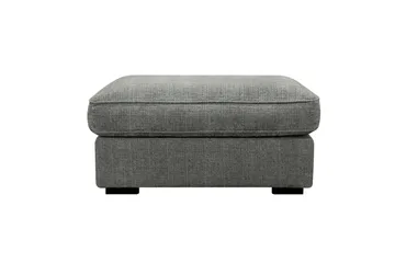 Rossita lyx Fotpall - Grå Chenille - Products - Möbler - Fåtölj & stolar - Pall & puff - Fotpallar