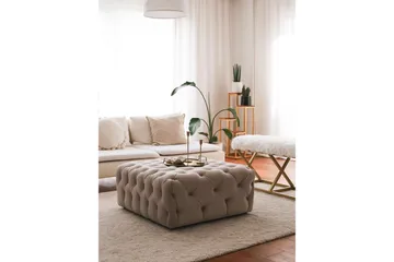 Seban Sittpuff 80 cm - Cream - Products - Möbler - Fåtölj & stolar - Pall & puff - Sittpuff