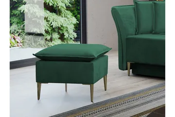 Staffin Fotpall 50 cm Dark green - Products - Möbler - Fåtölj & stolar - Pall & puff - Fotpallar