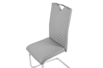 Picknes Matstol 2-pack - Konstläder/Ljusgrå - Products - Möbler - Fåtölj & stolar - Matstol & köksstol