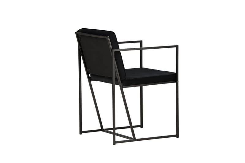 Richmond Matstol - Svart - Products - Möbler - Fåtölj & stolar - Matstol & köksstol