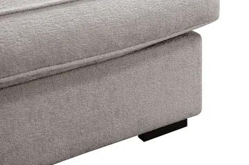 Rossita lyx Extra djup Fåtölj - Grå/Brun Chenille - Products - Möbler - Fåtölj & stolar - Fåtölj