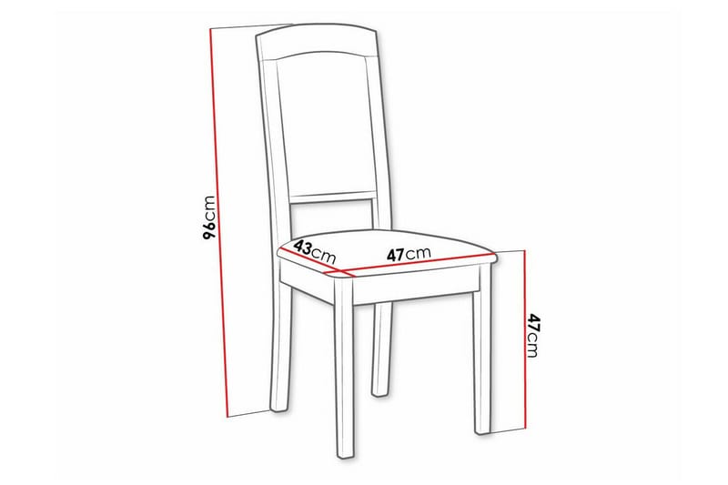 Rowden Matstol - Brun - Products - Möbler - Fåtölj & stolar - Matstol & köksstol
