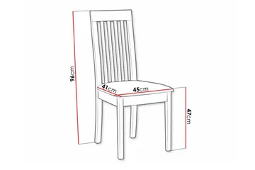 Rowden Matstol - Svart - Products - Möbler - Fåt ölj & stolar - Matstol & köksstol