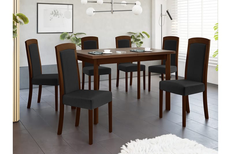 Rowden Matstol - Svart - Products - Möbler - Fåtölj & stolar - Matstol & köksstol