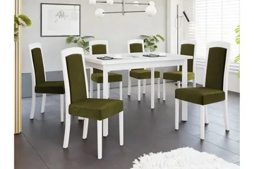 Rowden Matstol - Vit - Products - Möbler - Fåtölj & stolar - Matstol & köksstol