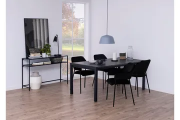 Schoer Karmstol - Svart/Matt Svart - Products - Möbler - Fåtölj & stolar - Karmstol