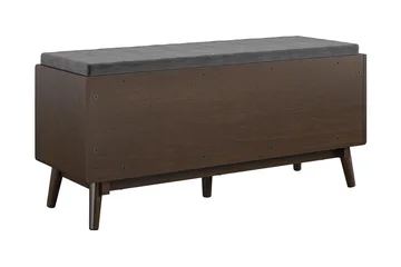 Brittany Sittbänk 118 cm Brun - Novogratz - Products - Möbler - Fåtölj & stolar - Sittbänk