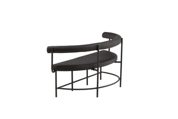 Stallhagen x Josefin Lustig Sittbänk 165 cm - Svart - Products - Möbler - Fåtölj & stolar - Sittbänk - Bänk med ryggstöd