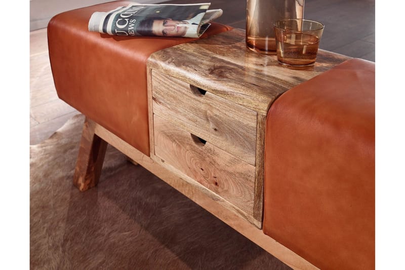 Tultered Sittbänk 120 cm - Brun - Products - Möbler - Fåtölj & stolar - Sittbänk