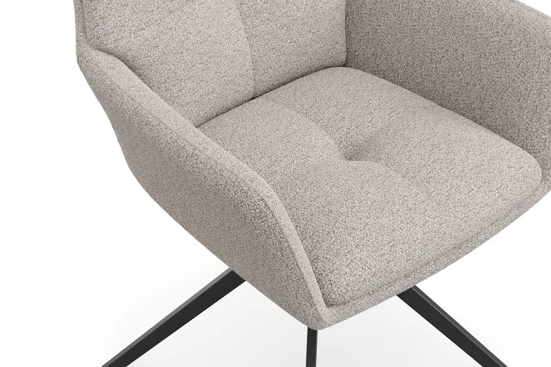 Torsby Snurrstol - Mörkbeige - Products - Möbler - Fåtölj & stolar - Karmstol