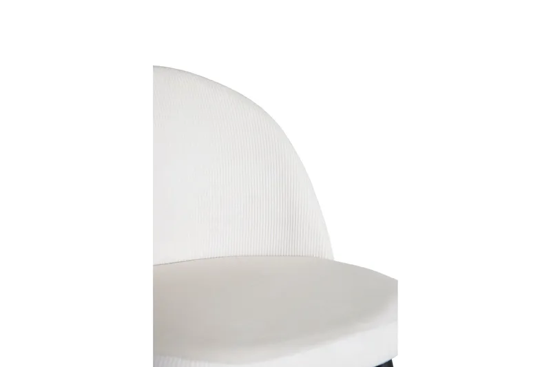 Velvet Deluxe Matstol Manchester - Svart/Beige - Products - Möbler - Fåtölj & stolar - Matstol & köksstol