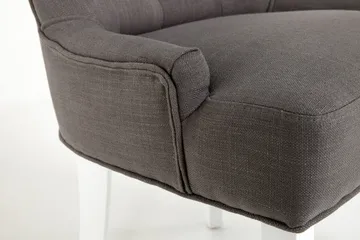 Viktoria Fåtölj - Grå/Vit - Products - Möbler - Fåtölj & stolar - Matstol & köksstol