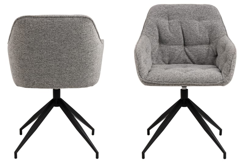 Zabinka Karmstol - Grå - Products - Möbler - Fåtölj & stolar - Karmstol