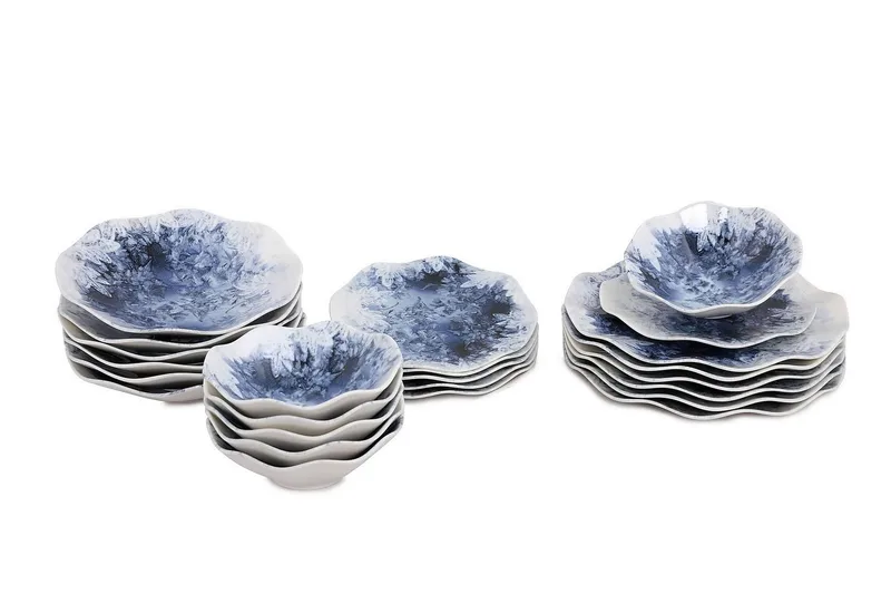 Subatan Tallriksset 24 Delar - Porslin/Vit - Products - Servering & matlagning - Tallrikar & skålar - Tallrikar set