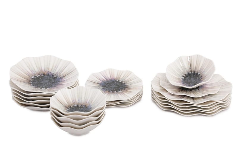 Subatan Tallriksset 24 Delar - Porslin/Flerfärgad - Products - Servering & matlagning - Tallrikar & skålar - Tallrikar set