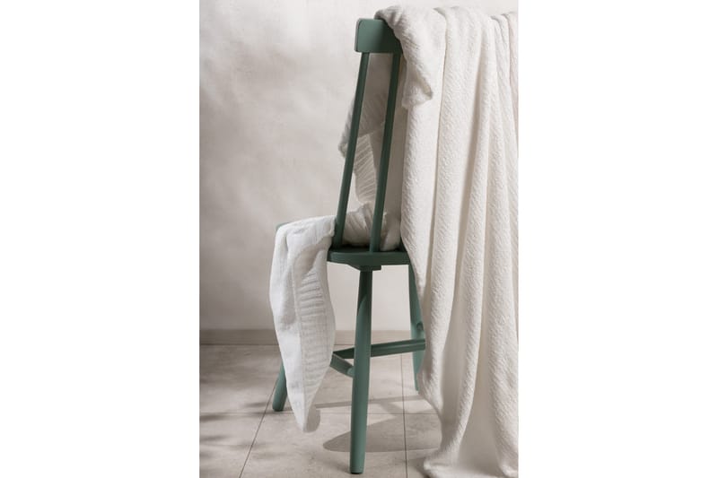 Ally Pläd 130x170 cm - Vit - Products - Textil & mattor - Filt & pläd