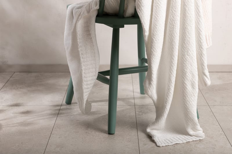 Ally Pläd 130x170 cm - Vit - Products - Textil & mattor - Filt & pläd
