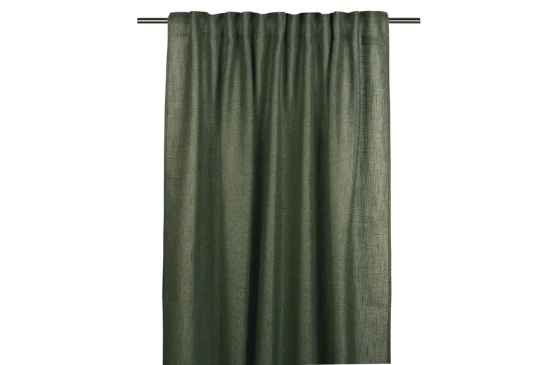 Brooklyn Gardinlängd 140x280 cm - Mörkgrön - Products - Textil & mattor - Gardiner - Gardinlängder - Hanklängd