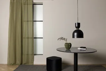 Kaya Gardin 140x240 cm - Grön - Products - Textil & mattor - Gardiner - Gardinlängder - Kanallängd