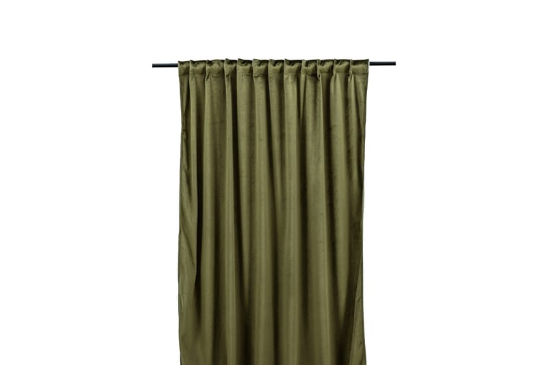 Mary Gardin 135x250 cm - Grön - Products - Textil & mattor - Gardiner - Gardinlängder - Kanallängd