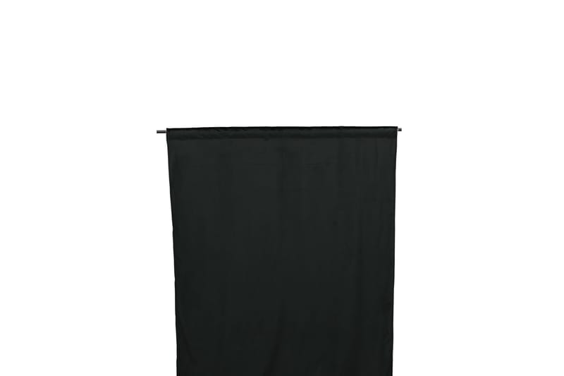 Mary Gardin 135x250 cm - Svart - Products - Textil & mattor - Gardiner - Gardinlängder - Kanallängd