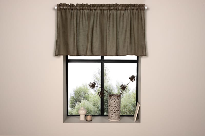 Kaya Gardinkappa 55x250 cm - Brun - Products - Textil & mattor - Gardiner - Gardinkappa