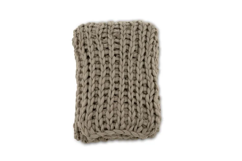 Kate Pläd 130x170 cm, Brun