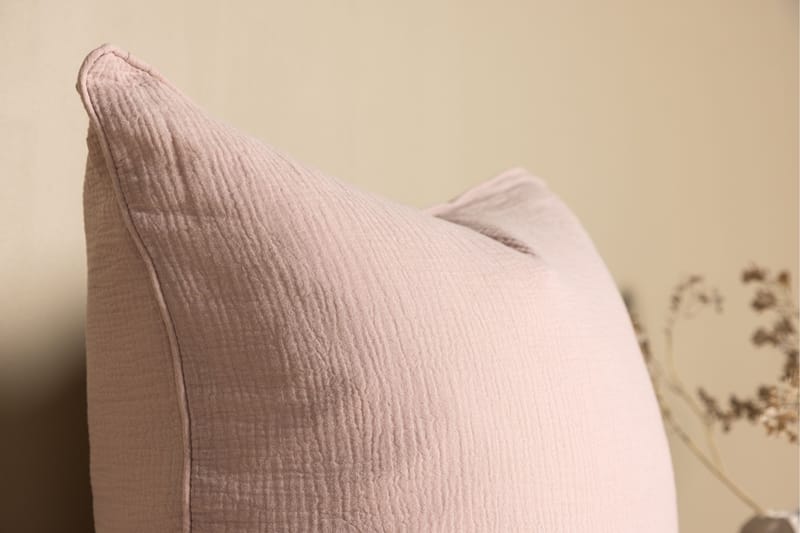 Tyra Kuddfodral - Ljusrosa - Products - Textil & mattor - Kudde & kuddfodral - Kuddfodral