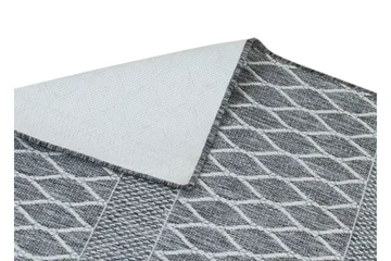 Madrid Bell Flatvävd Matta 80x240 - Grå/Vit - Products - Textil & mattor - Matta - Flatvävd matta