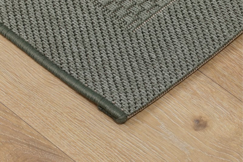 Miami Flatvävd Matta 240x340 cm - Grön - Products - Textil & mattor - Matta - Små mattor