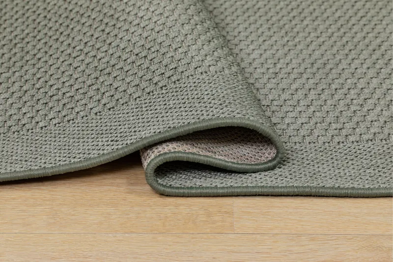 Miami Flatvävd Matta 240x340 cm - Grön - Products - Textil & mattor - Matta - Små mattor