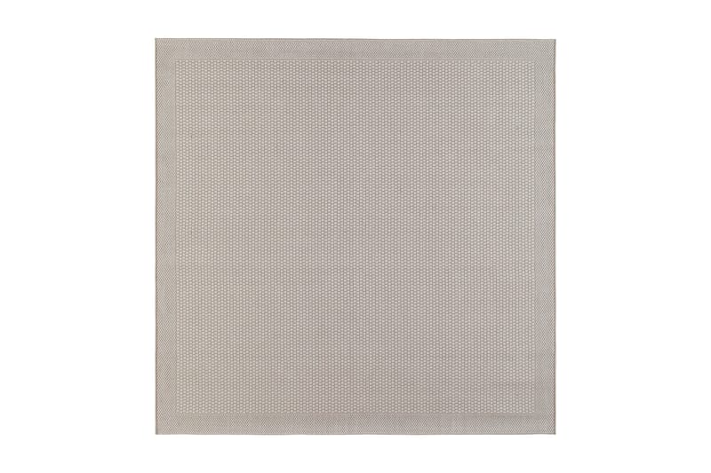 Miami Flatvävd Matta Fyrkantig 200x200 cm - Vit - Products - Textil & mattor - Matta - Flatvävd matta
