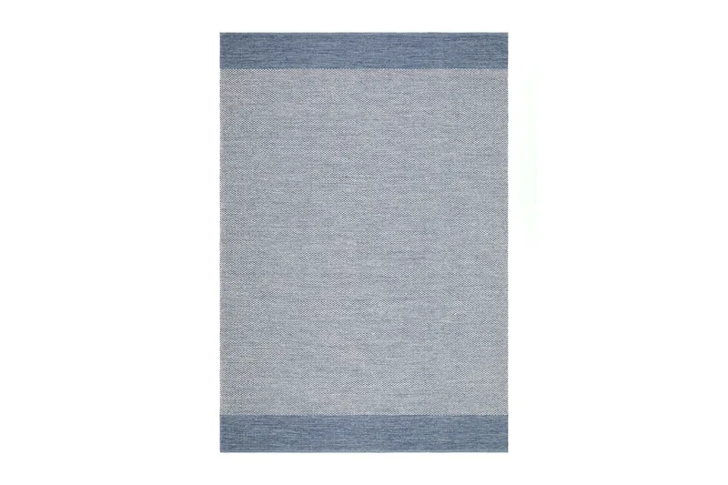 Alva Bomullsmatta 140x200 cm Rektangulär, Blå