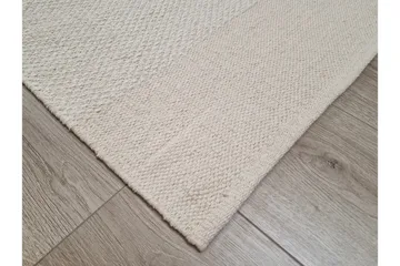 Alva Bomullsmatta 240x240 cm Kvadratisk - Creme - Products - Textil & mattor - Matta - Modern matta - Bomullsmatta