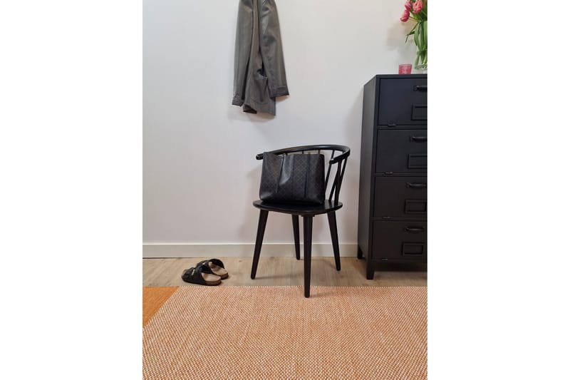 Alva Bomullsmatta 240x240 cm Kvadratisk - Orange - Products - Textil & mattor - Matta - Modern matta - Bomullsmatta