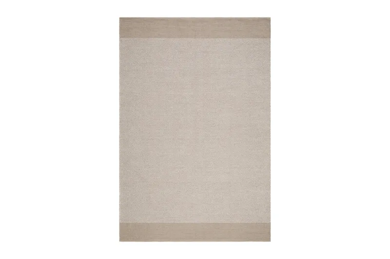 Alva Bomullsmatta 240x340 cm Rektangulär, Sand