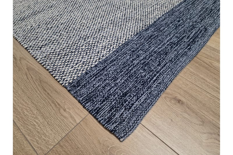Alva Bomullsmatta 300x300 cm Kvadratisk - Blå - Products - Textil & mattor - Matta - Modern matta - Bomullsmatta