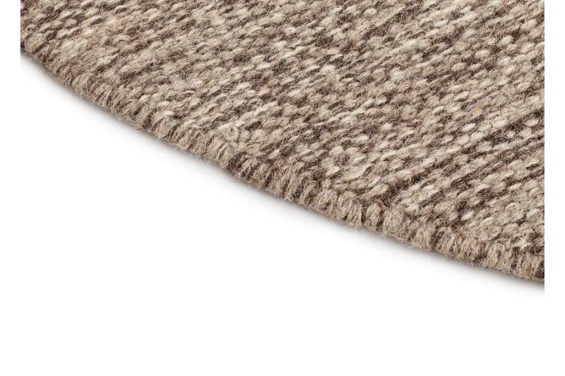 Birka Ullmatta Rund 120 cm - Mörklinne - Products - Textil & mattor - Matta - Modern matta - Ullmatta