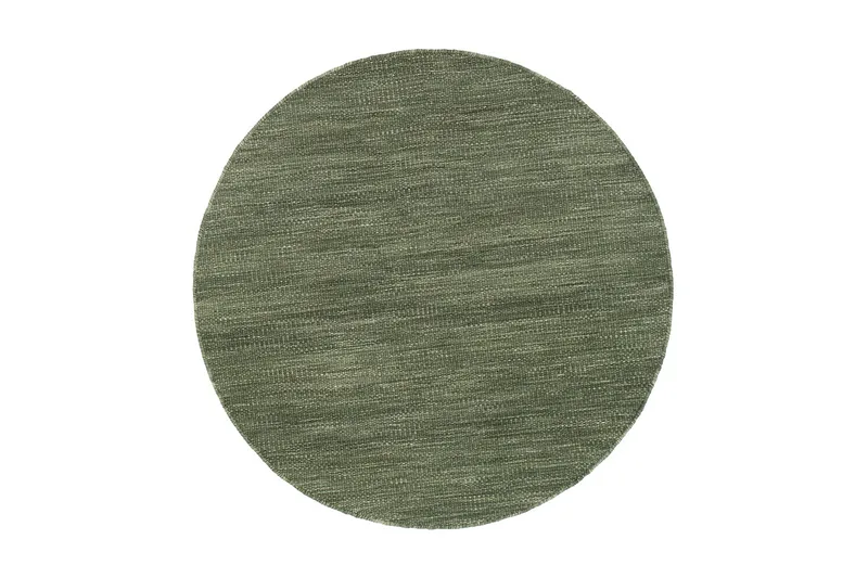 Birka Ullmatta Rund 200 - Sammetsgrön - Products - Textil & mattor - Matta - Modern matta - Ullmatta