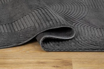 Castello Gångmatta 80x250 cm Rektangulär - Grafit - Products - Textil & mattor - Matta - Modern matta - Gångmatta