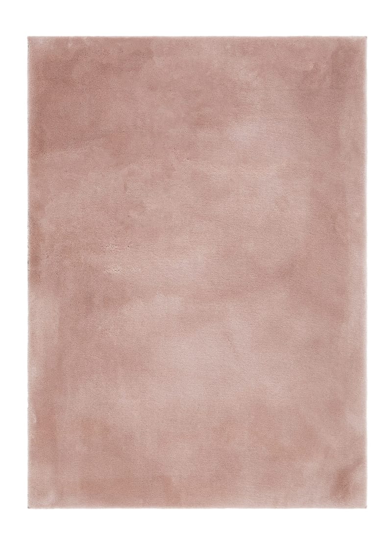 Cozy Ryamatta 133x190 cm Rektangulär, Rosa