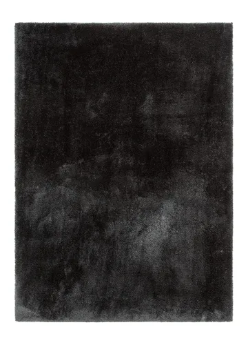 Cozy Ryamatta 160x230 cm Rektangulär - Svart - Products - Textil & mattor - Matta - Modern matta - Ryamatta