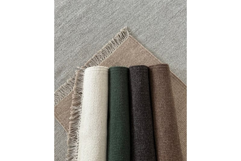 Eden Ullmatta 140x200 cm Rektangulär - Silver - Products - Textil & mattor - Matta - Modern matta - Ullmatta