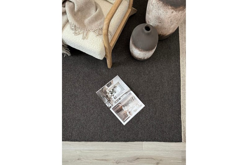Eden Ullmatta 200x200 cm Kvadratisk - Taupe - Products - Textil & mattor - Matta - Modern matta - Ullmatta